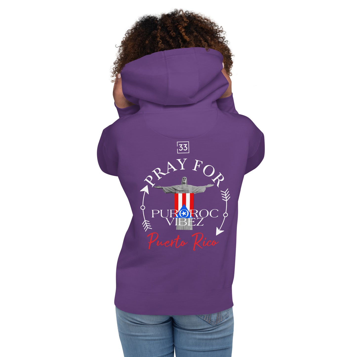 PRAY FOR PR Unisex Hoodie