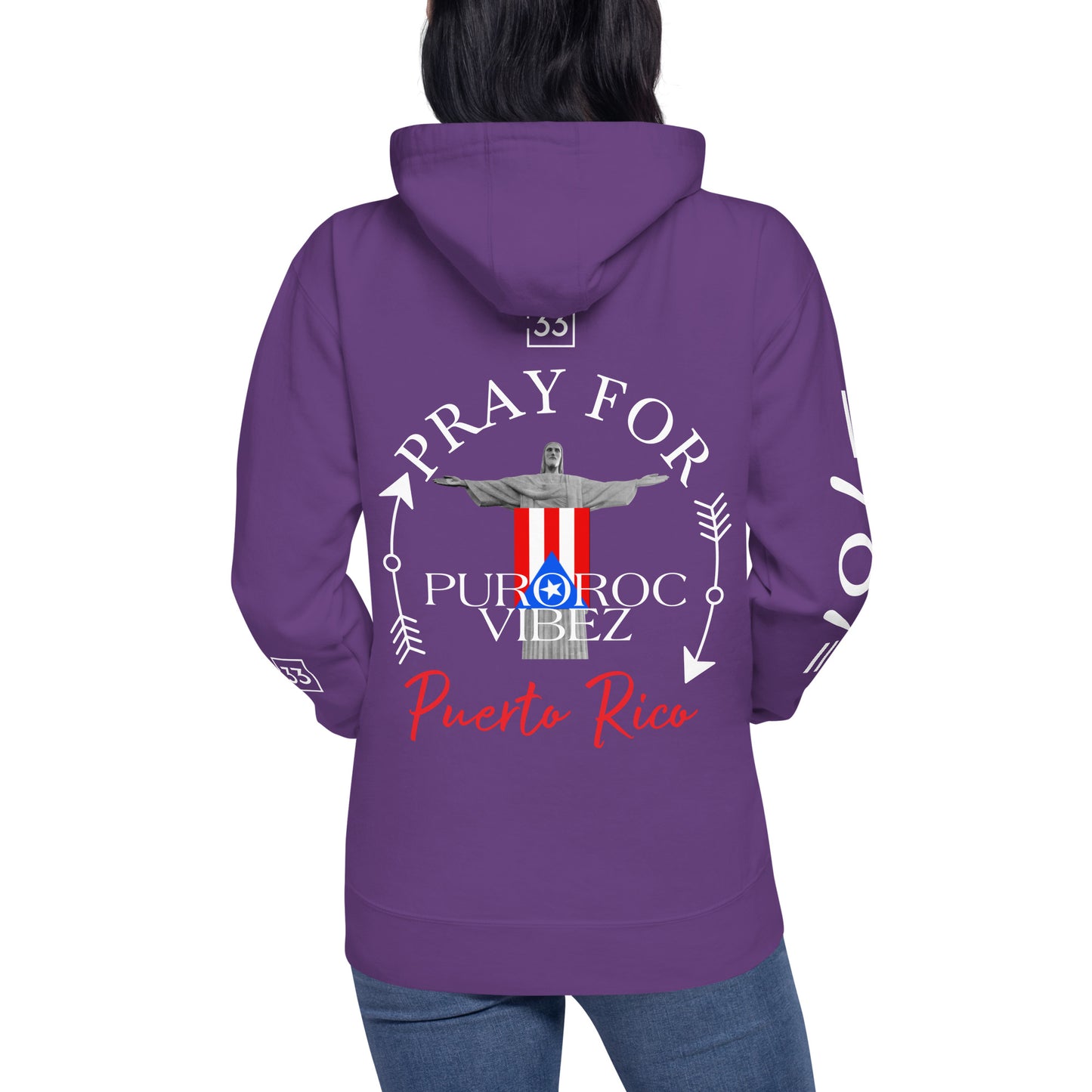 PRAY FOR PR Unisex Hoodie