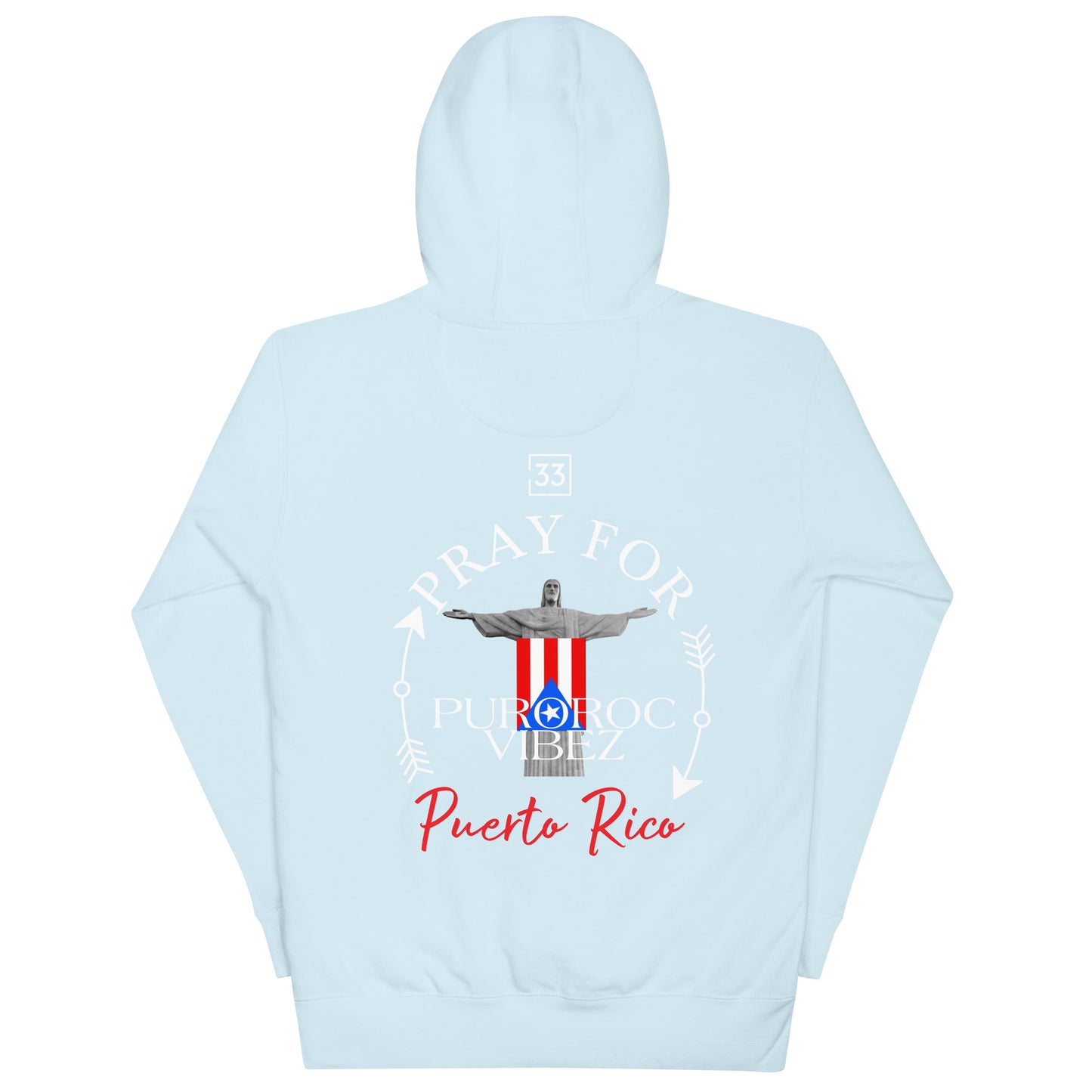PRAY FOR PR Unisex Hoodie