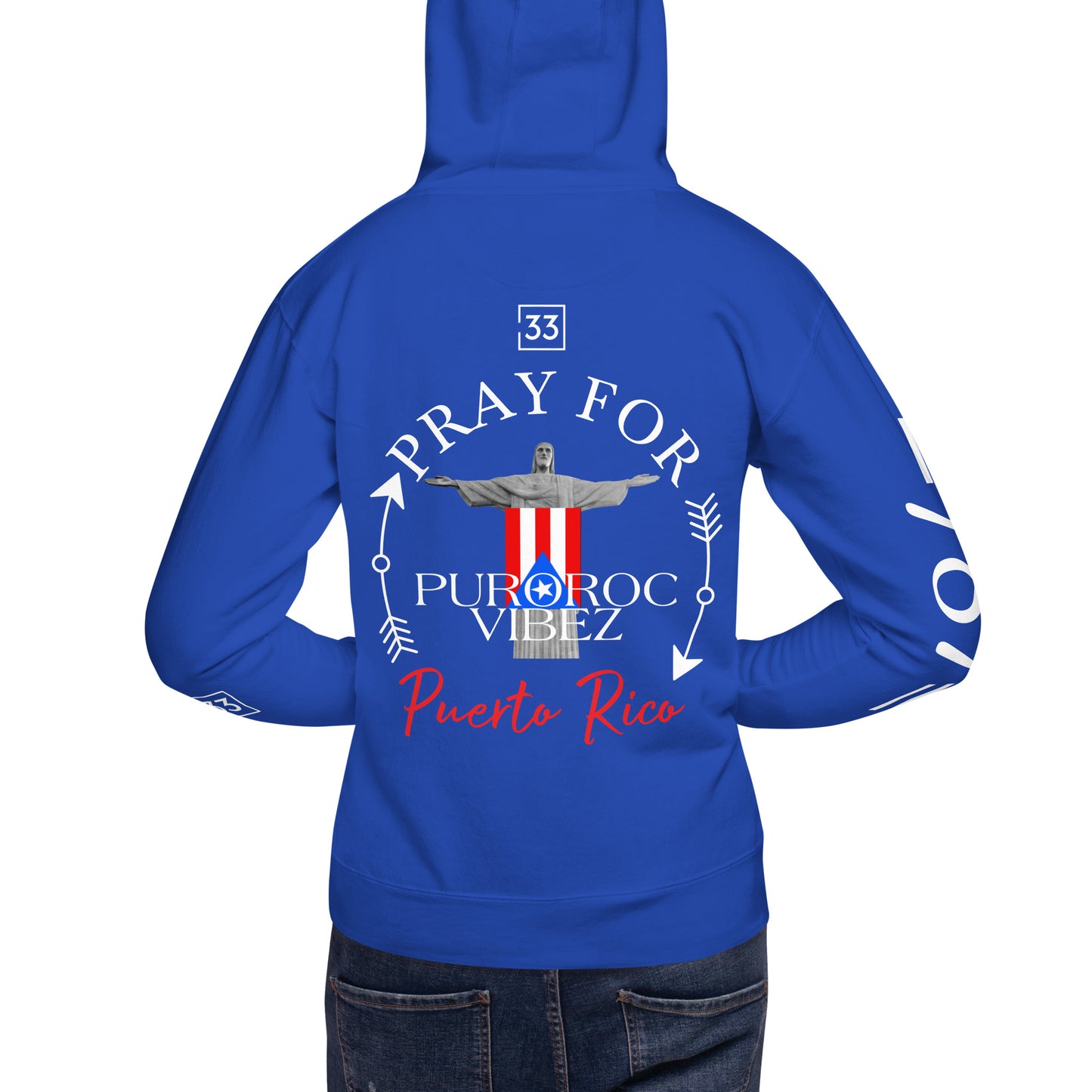 PRAY FOR PR Unisex Hoodie