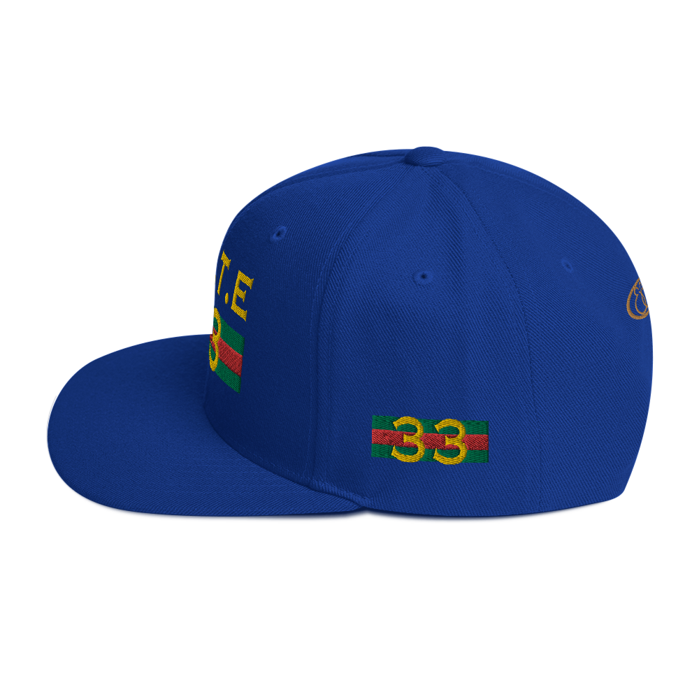 Gate33 Classic Snapback Hat