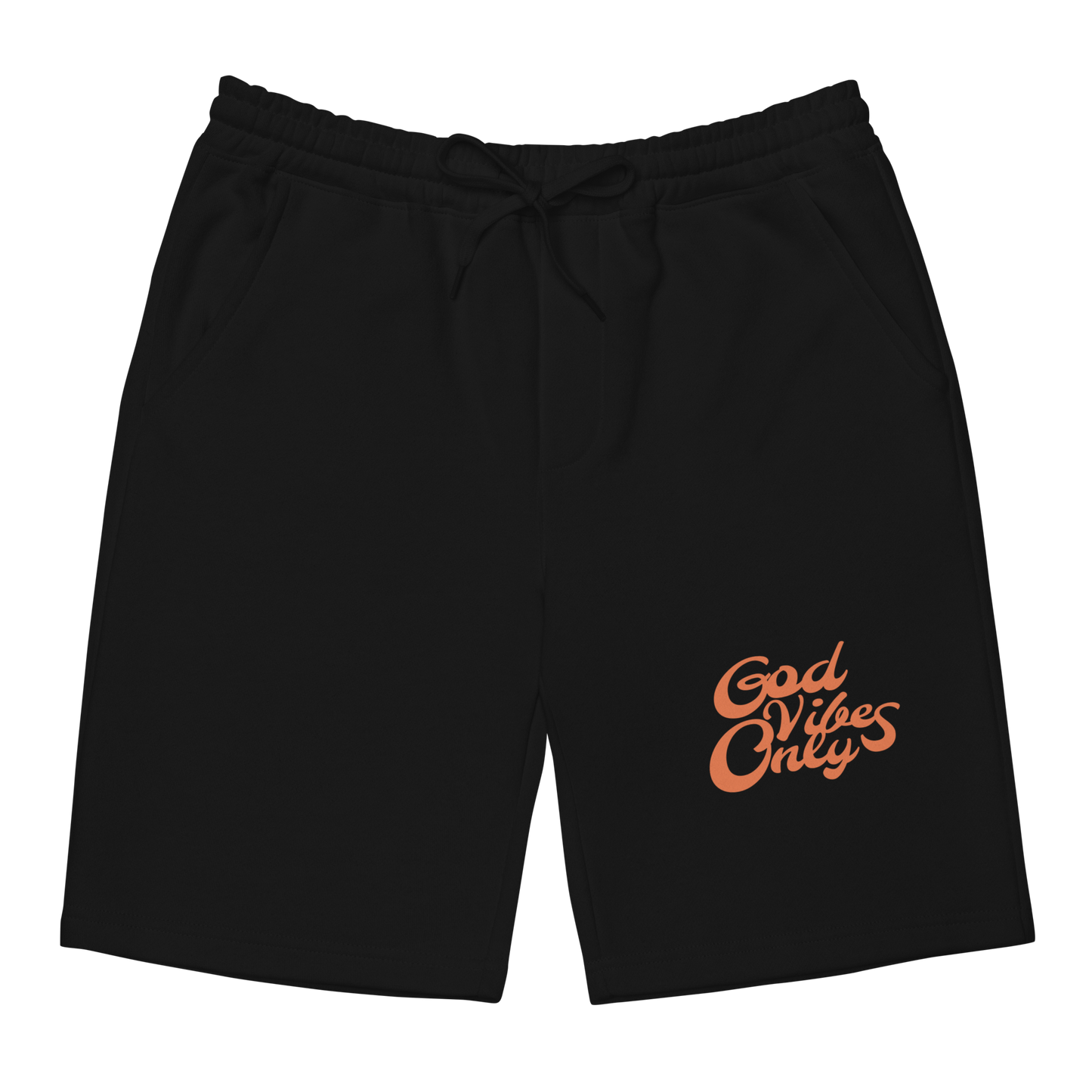 God Vibes Only Men's fleece shorts