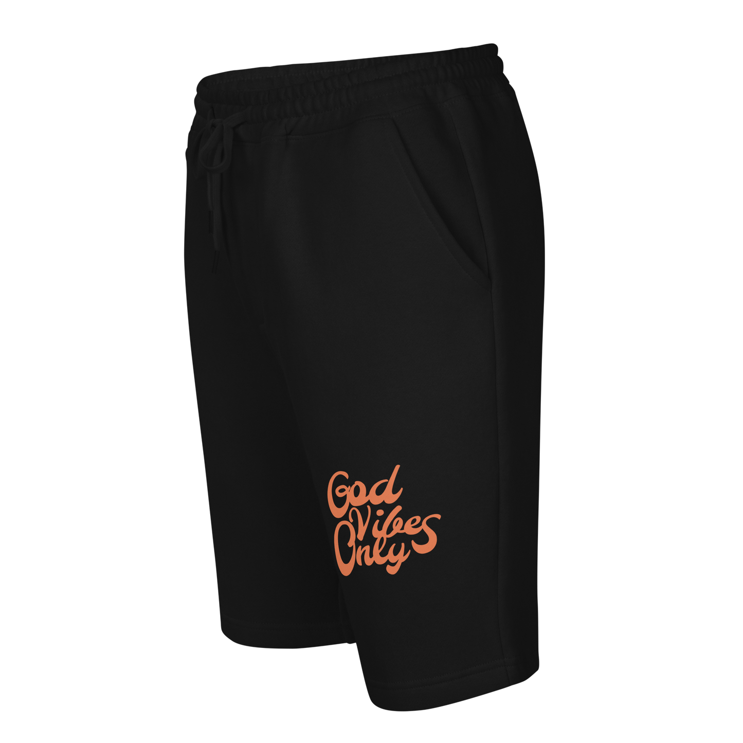 God Vibes Only Men's fleece shorts