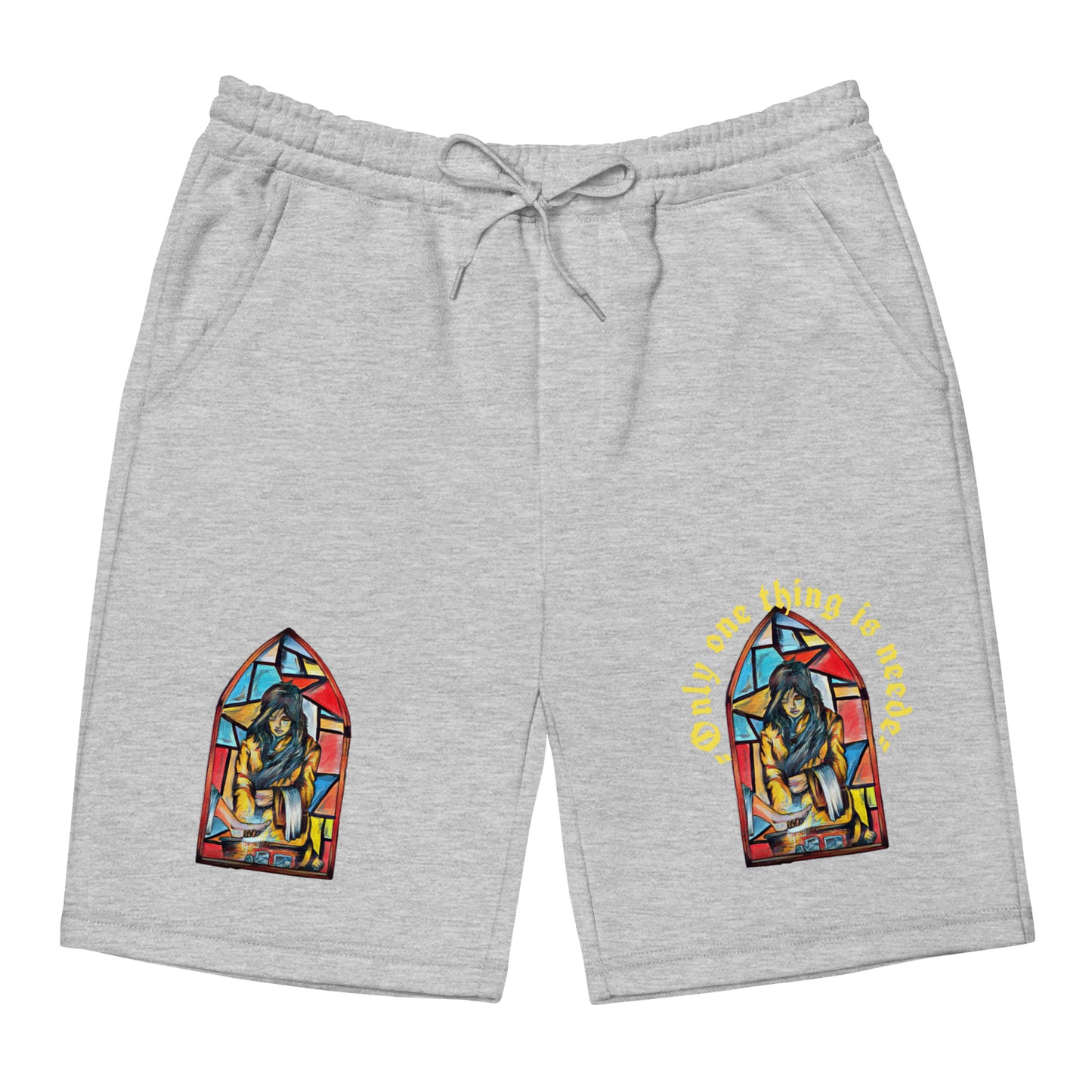 Only one thing is needed 33 Men's fleece shorts