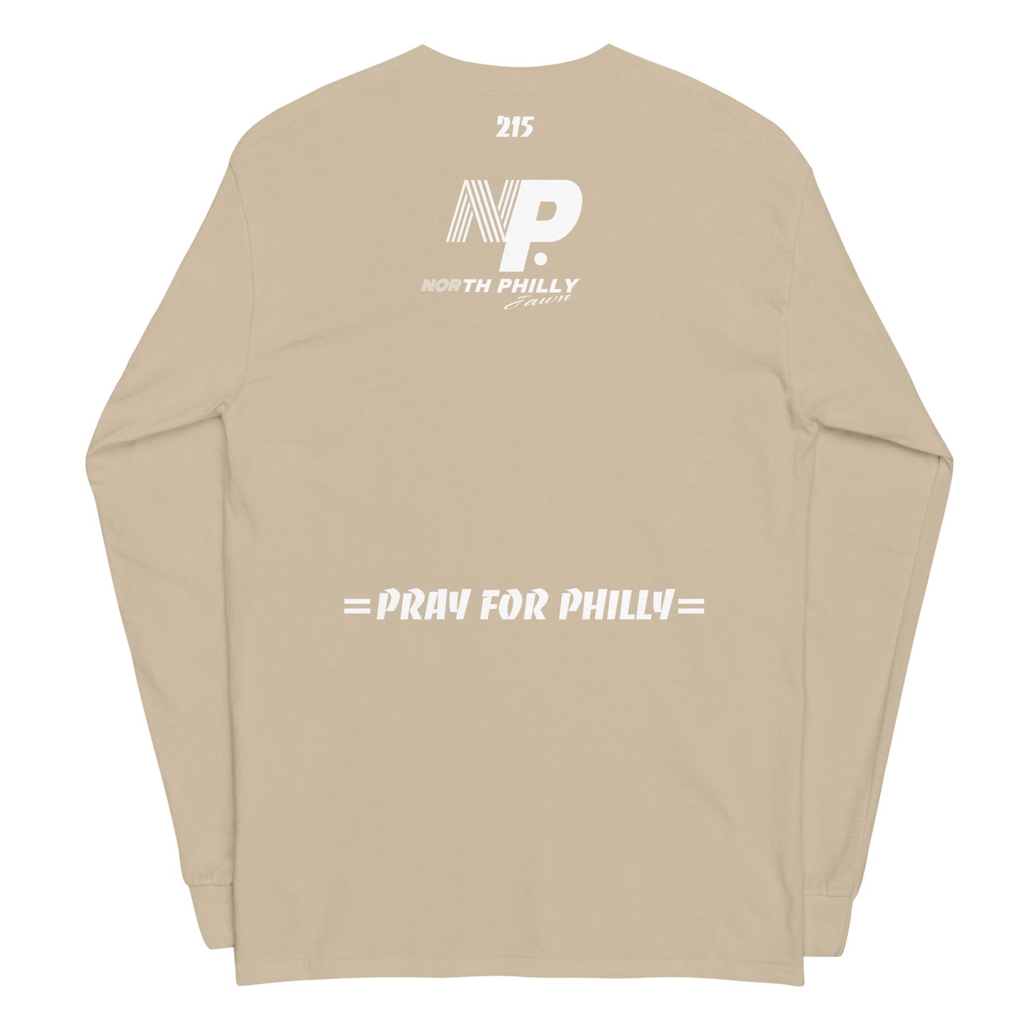 PRAY FOR PHILLY Men’s Long Sleeve Shirt