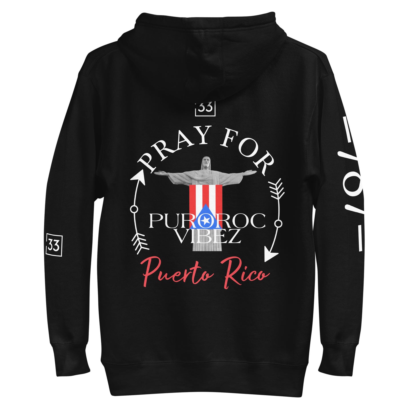 PRAY FOR PR Unisex Hoodie